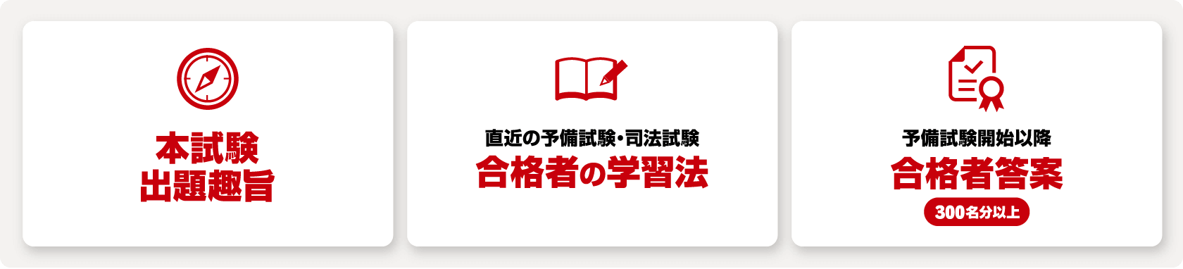 本試験出題趣旨 直近の予備試験・司法試験合格者の学習法 予備試験開始以降合格者答案300名分以上