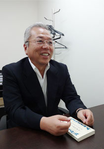 インタビューの様子