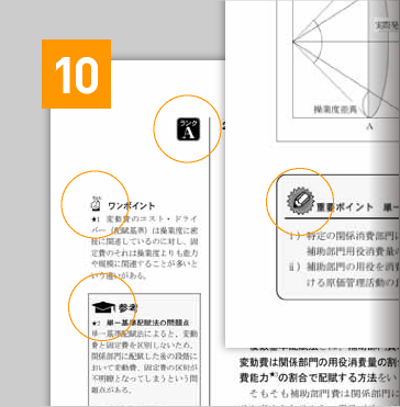 10 多彩なマーク