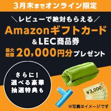 Amazonギフトカードほか最大2万円分