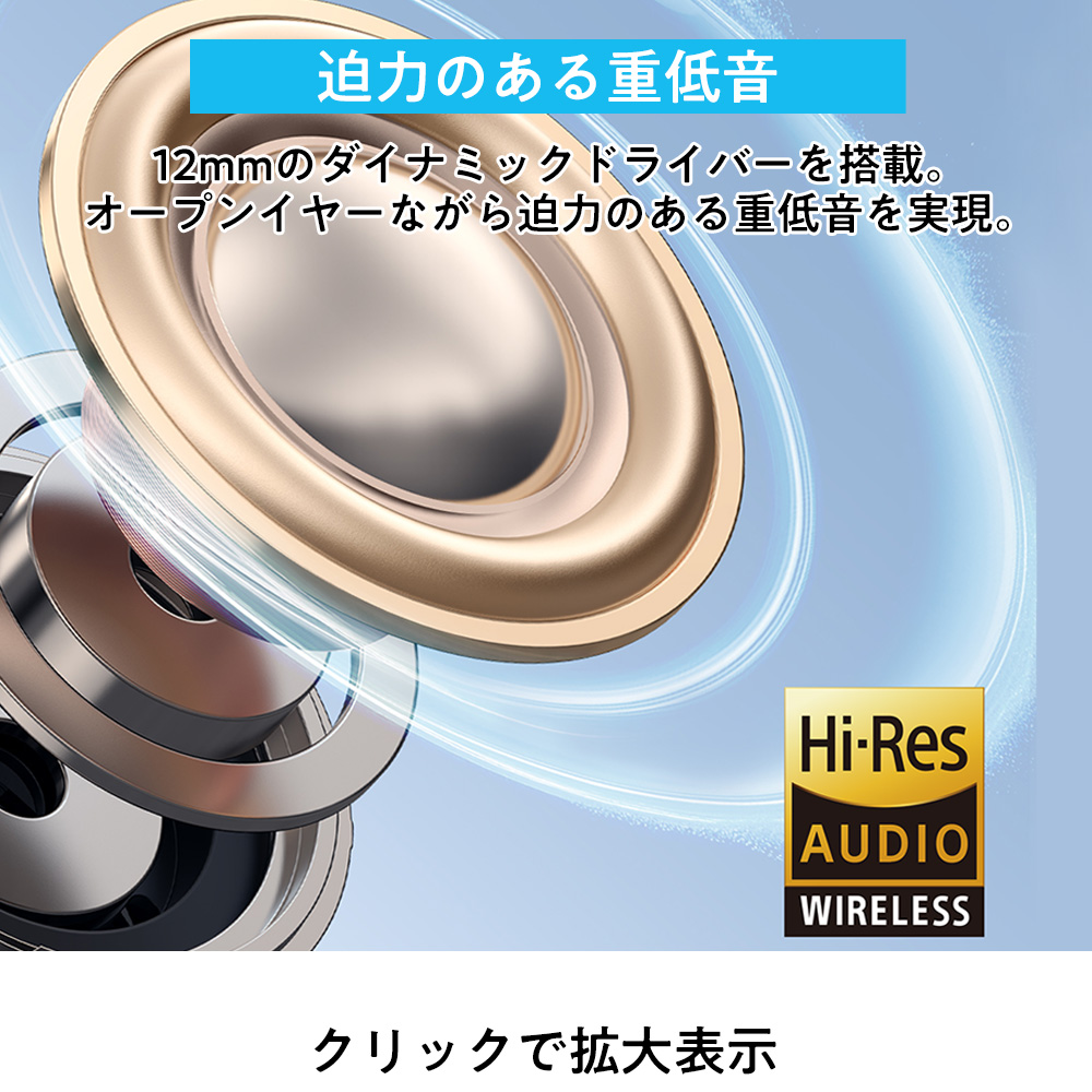 ANKER ハイレゾ イヤーカフ型イヤホン Soundcore C50i イメージ画像4