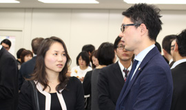 横溝クラス合格者交流会の様子1