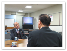 佐藤辰彦氏、反町勝夫対談