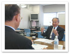 岩井重一氏、反町勝夫対談