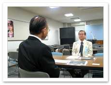 佐藤辰彦氏、反町勝夫対談