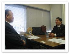 山田 猛司氏、反町勝夫対談