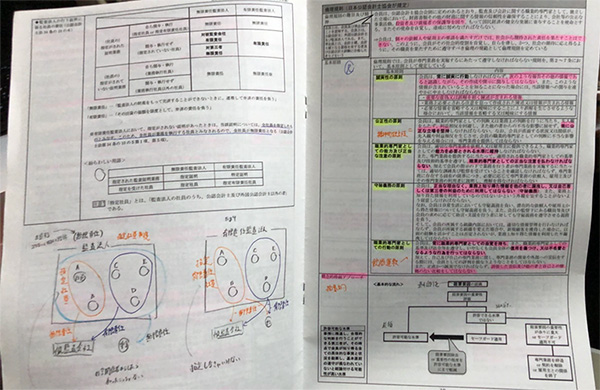 実際に使用したテキスト