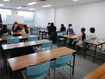岡山本校 合格報告会 写真