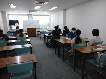 岡山本校 合格報告会 写真