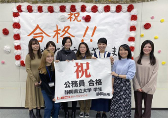 静岡本校 合格報告会 写真