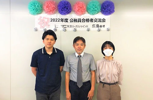 広島本校 合格報告会 写真