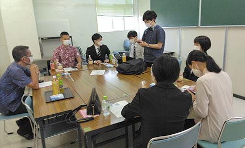 那覇本校 合格報告会 写真