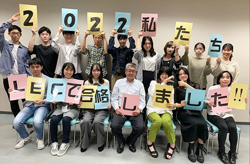札幌本校 合格報告会 写真