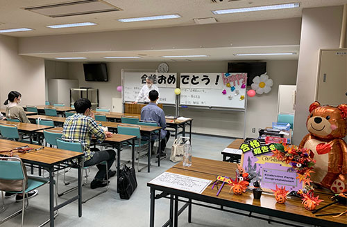 札幌本校 合格報告会 写真