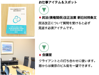 お仕事アイテム